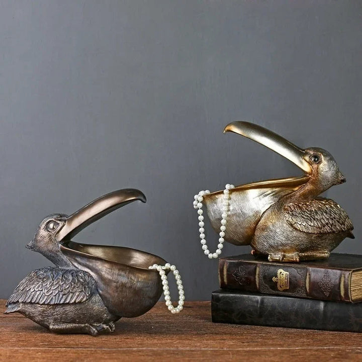 PelicanStyle Organizer – Dekorativ lagringsfigur for nøkler og tilbehør | Skanto