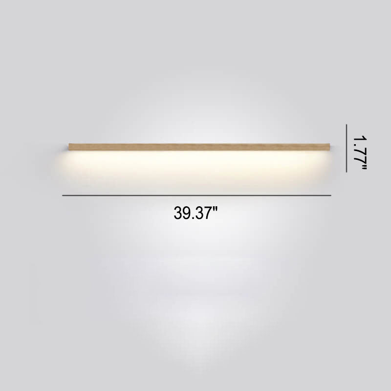 ZenBeam Japansk LED grønnsakslampe | Solid tredesign | Moderne aksentlys