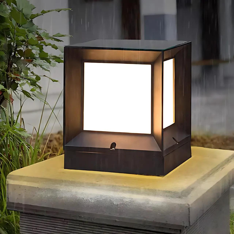 Stilig LED gulvlampe for elegant utendørsbelysning | Skanto