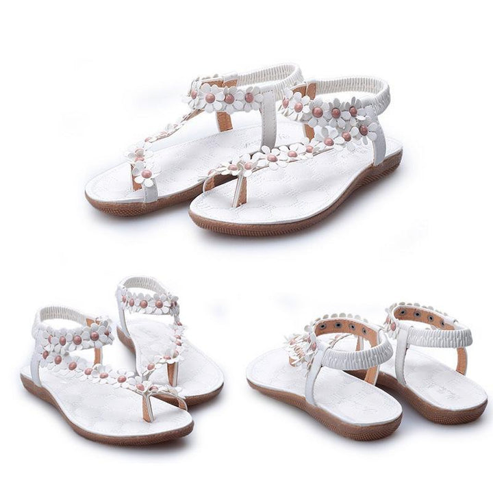 Skanto | Delikate blomstrete Sandaler for kvinner