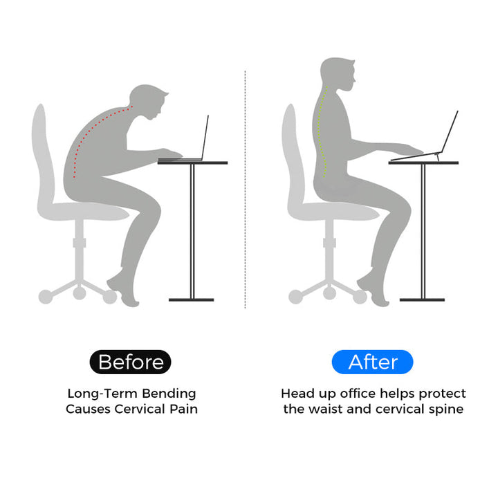 Skanto | Mini bærbar usynlig laptop-stativ (1 par)