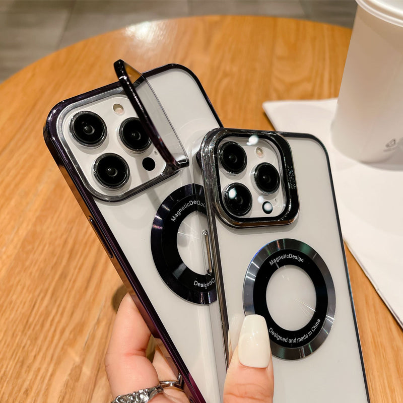 Skanto | iPhone Magnetisk Telefonveske med Stativ