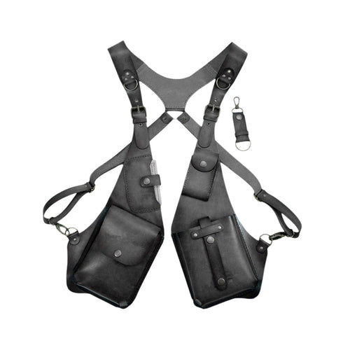 Skanto | Medieval Steampunk Retro Skulderveske med Skulderrem