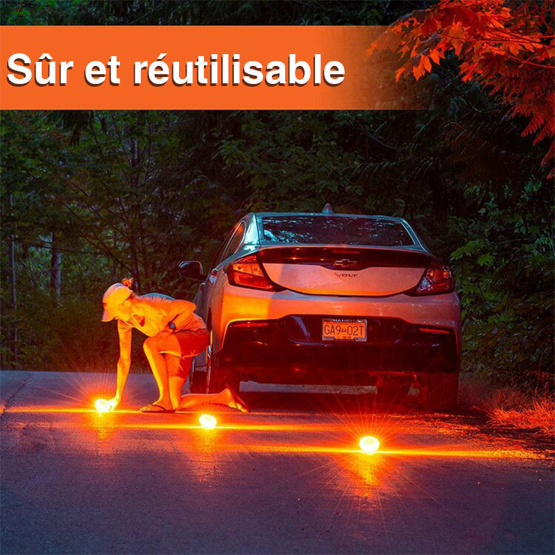 Blinkende varselslys med LED | Skanto