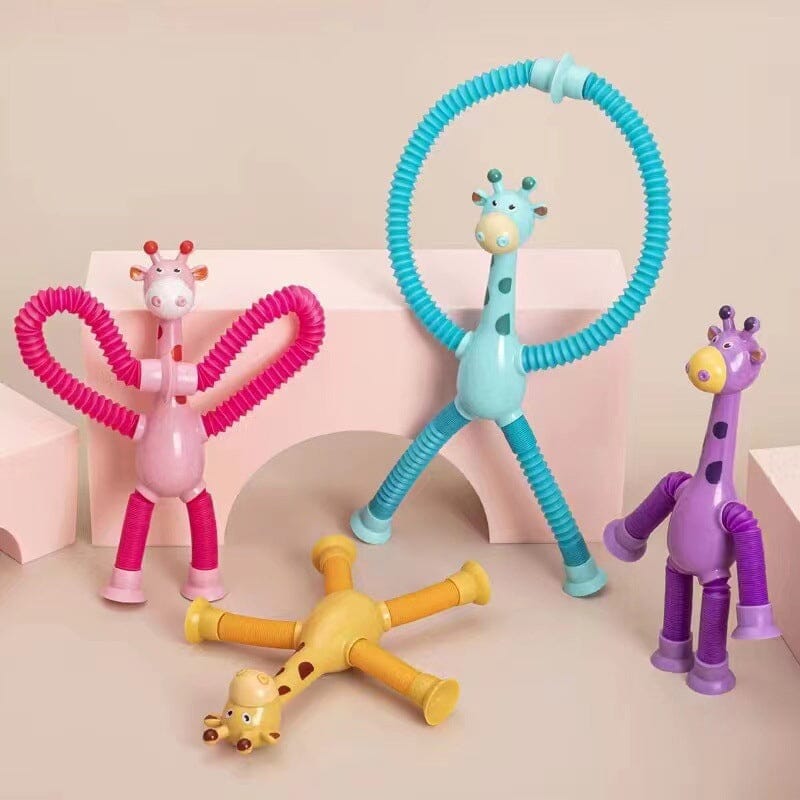 Skanto | Teleskopisk Sugekopp Giraff Leketøy