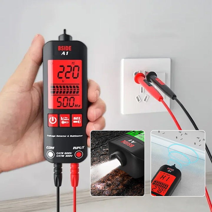 Skanto | A1 Fullt Automatisk Anti-Brenning Smart Digital Multimeter