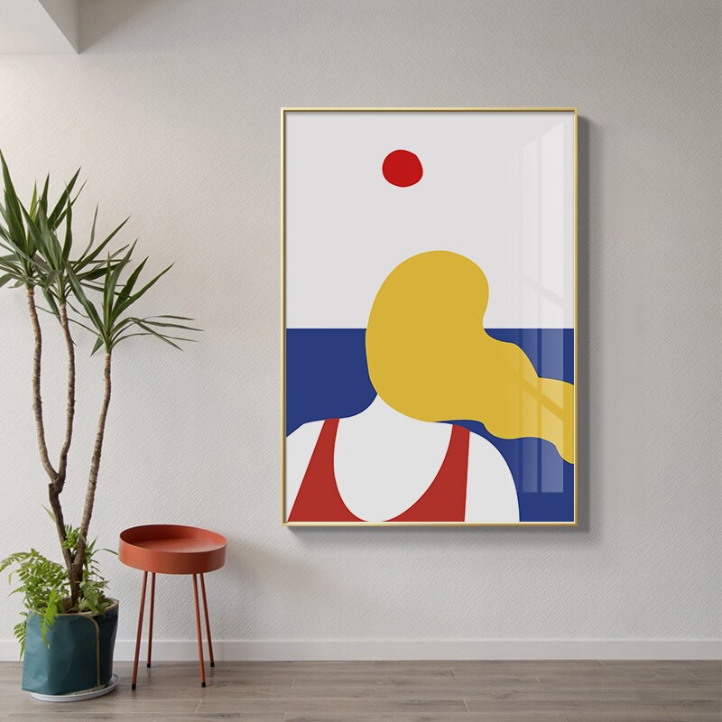 Face Of Art - Lerret Veggkunst Maleri