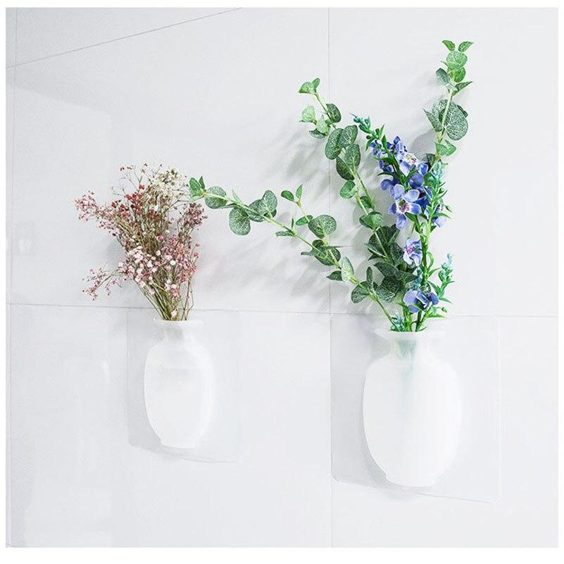 Silicone Sticky Wall Vase | Skanto