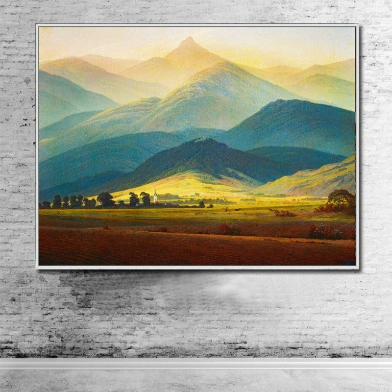 Klassisk mesterverk - lerretveggkunstmaleri | Skanto