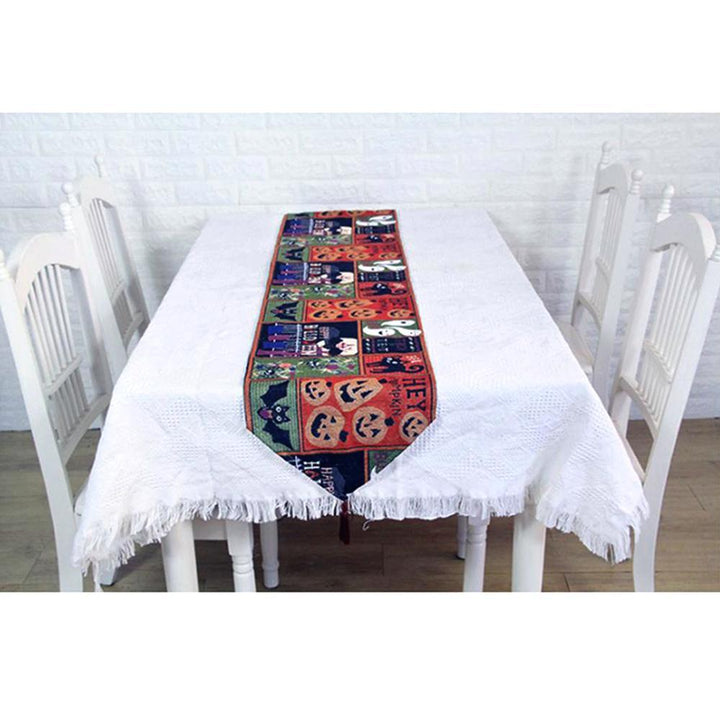 Skanto | Halloween Dekorativ Duk Bomullsblanding Bordløper 33x180cm