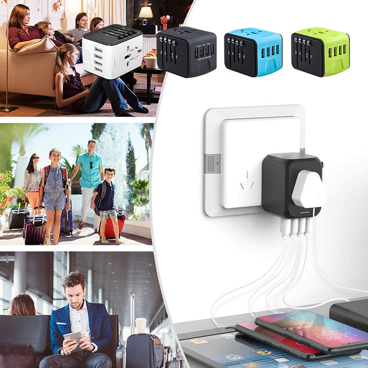 Skanto | Universal Smart Travel Adapter Spenningsomformer