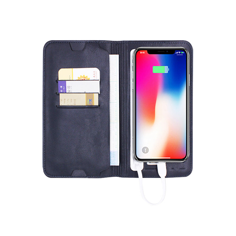 Skanto | 3-i-1 Utrolig Praktisk Lommebok Power Bank For Android & alle Telefon Typer