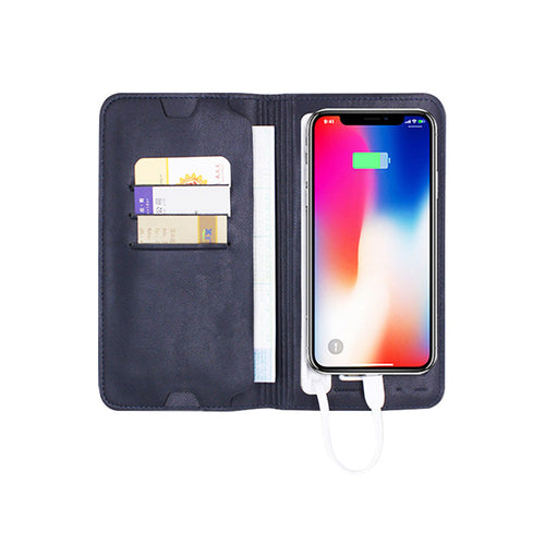 Skanto | 3-i-1 Utrolig Praktisk Lommebok Power Bank For Android & alle Telefon Typer