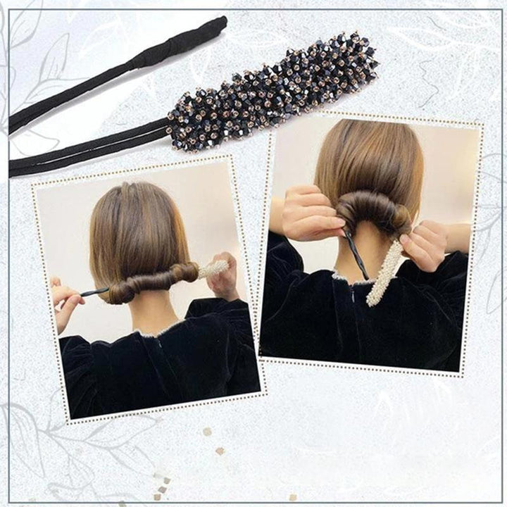 Skanto | Rhinestone Easy Bun Maker