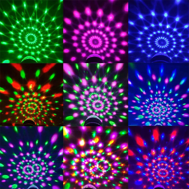 Skanto | LED Disco Ball Fargerik Rotasjon Lys lampe