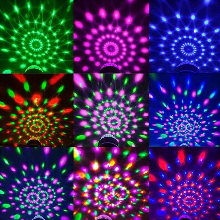 Skanto | LED Disco Ball Fargerik Rotasjon Lys lampe
