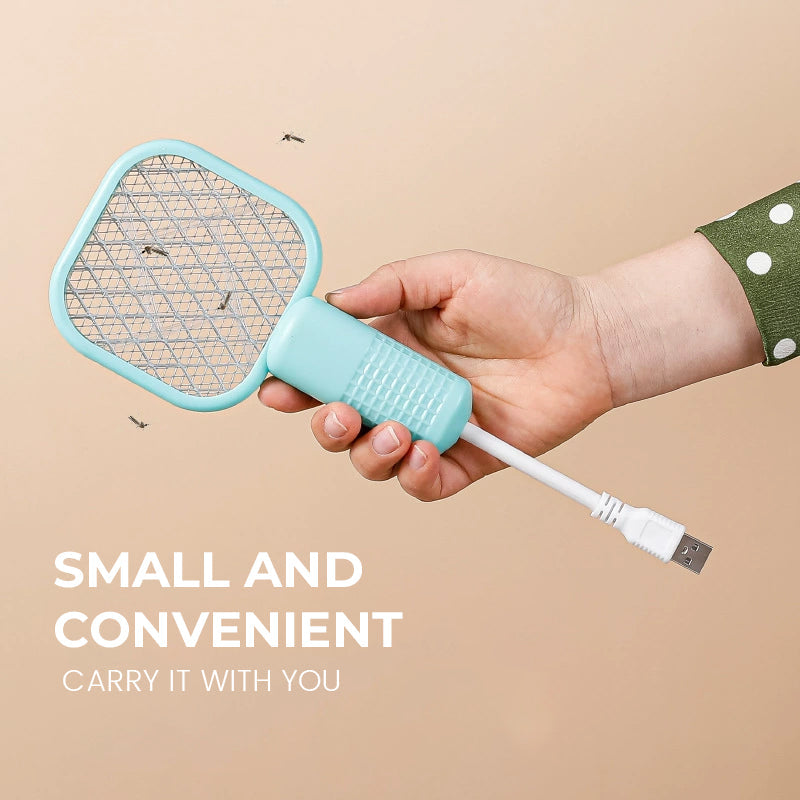 USB Myggrepellent med LED og sikkerhetsnett – 2-i-1-design | Skanto