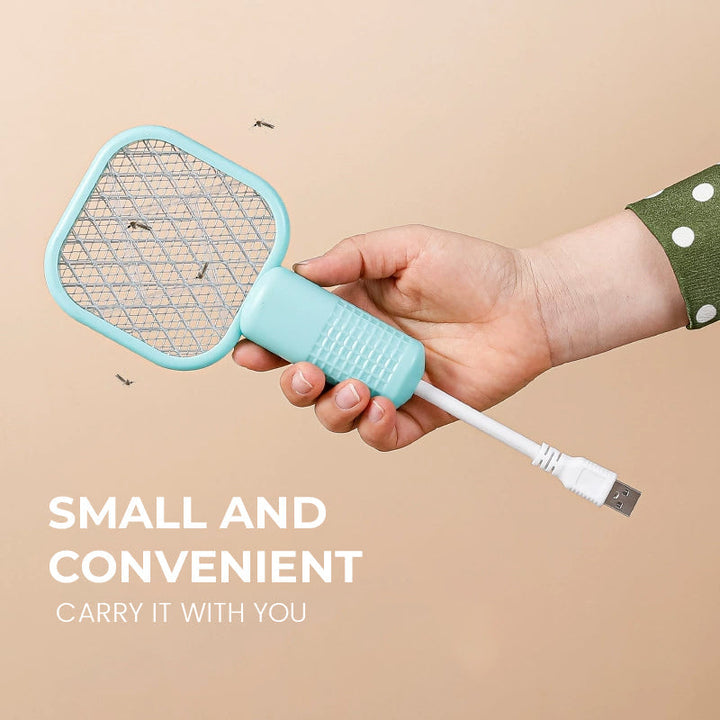 USB Myggrepellent med LED og sikkerhetsnett – 2-i-1-design | Skanto