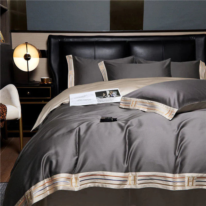Skanto | Luksuriøst Sateng Sengetøy 4-Delt Sett - OpulenceSleep