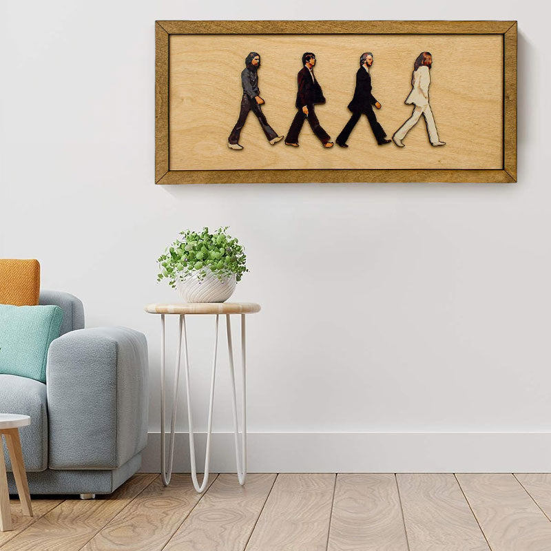 Skanto | Rammer Abbey Road-portrett av Beatles