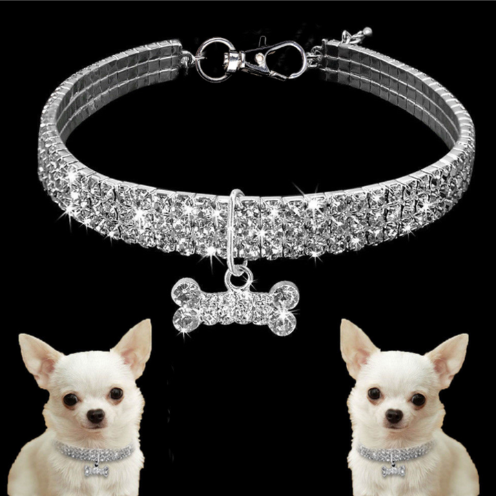 Skanto | Søt Krystall Hundehalsbånd