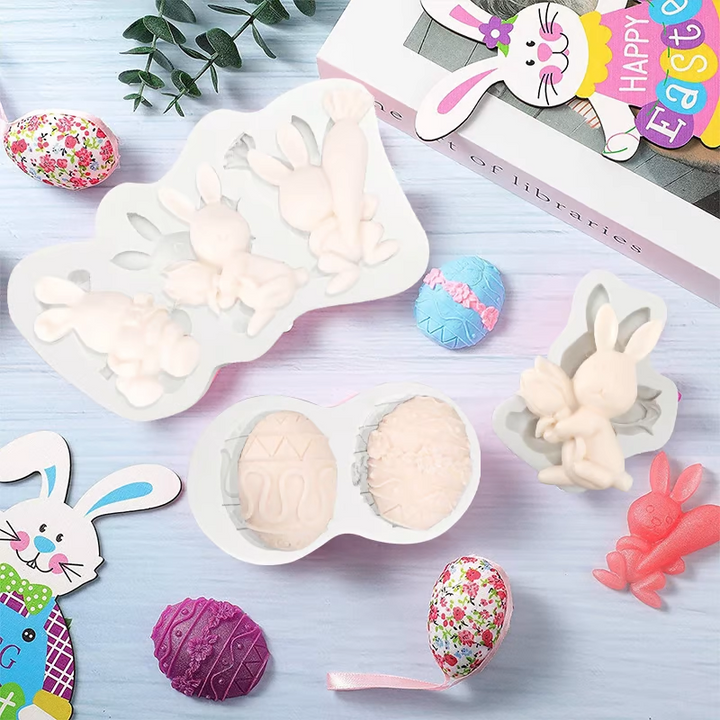 Skanto | 3D Egg Bunny Silikonform