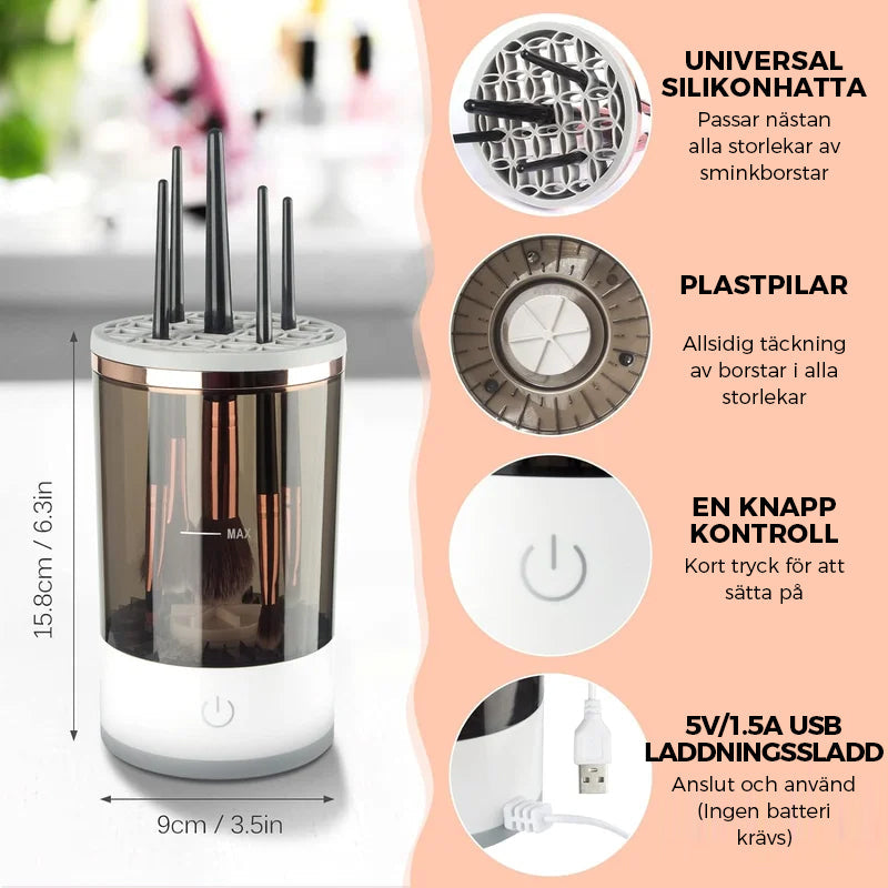Skanto | Ultimate Electric Makeup Brush Cleaner