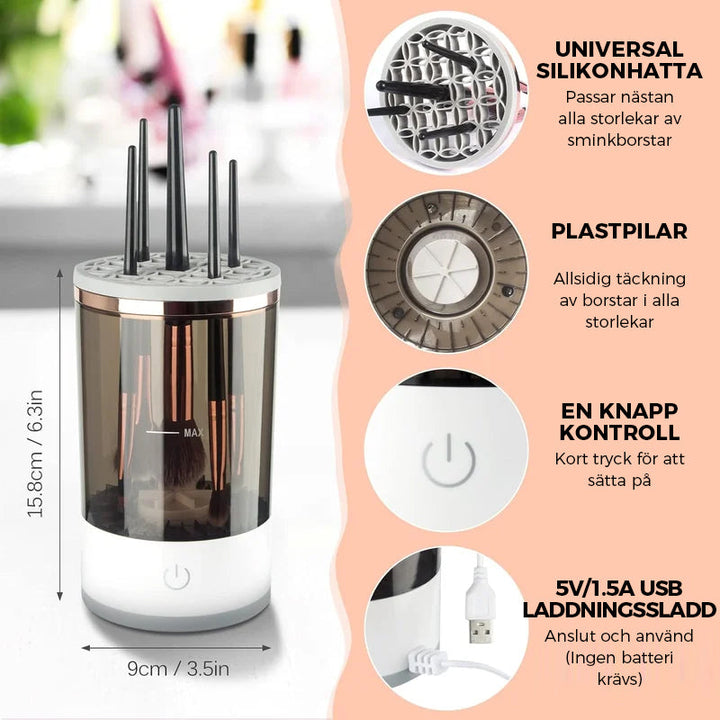 Skanto | Ultimate Electric Makeup Brush Cleaner