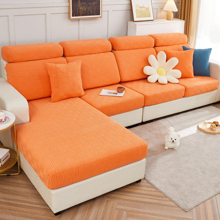 Wrap-around stretch sofa cover | Skanto