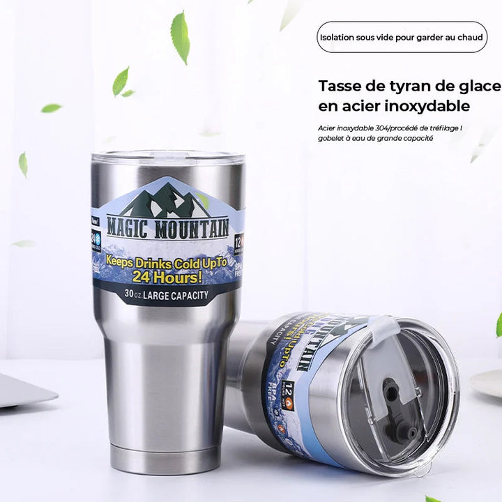 Rustfritt stål 304 termokanne bilflaske | Skanto
