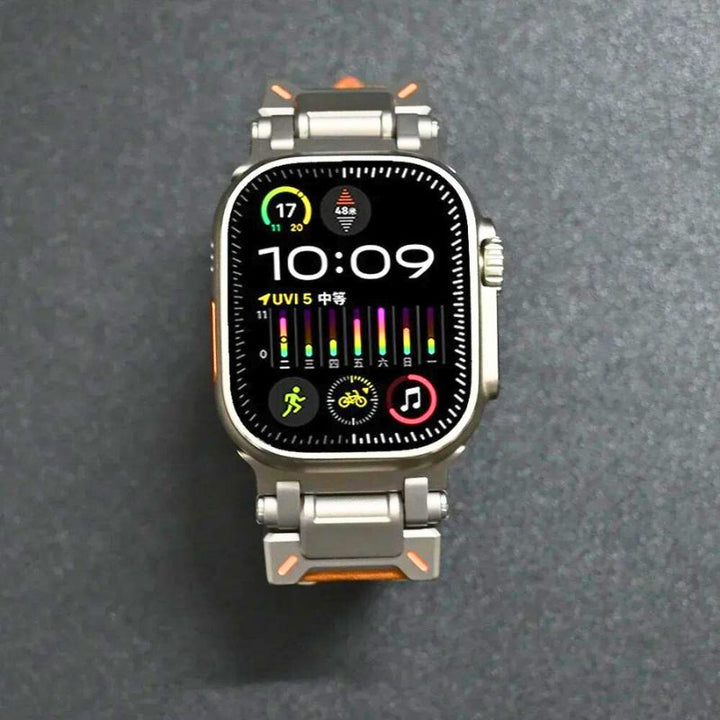 Skanto | Ekte lær Apple Watch-bånd – Stilig og slitesterk klokkerem for din Apple Watch
