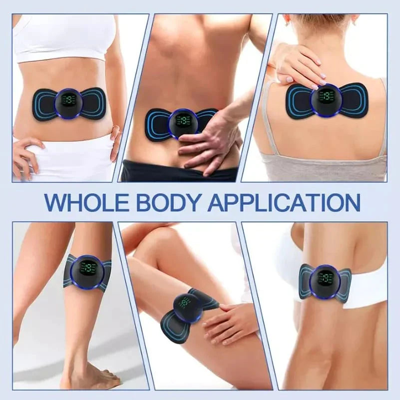 EMS Mini Body Massager Puls Nakke Smerte Lindring Skanto
