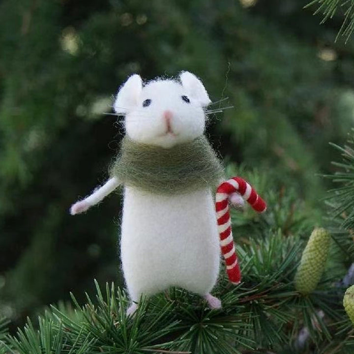 Felt Muse og Gresskar Ornament | Skanto