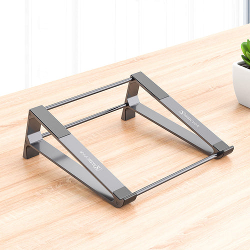Skanto | Aluminium ergonomisk laptopstativ, med avtakbar og enkel montering, for hjem og kontor