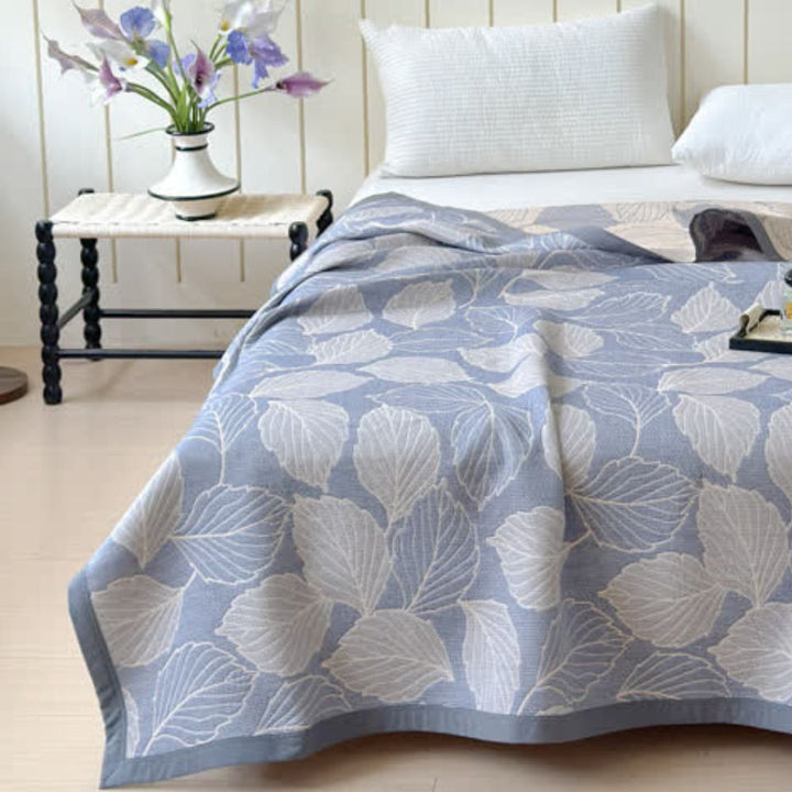 Skanto | Mulberry Leaf Cotton Triple Gauze Blanket