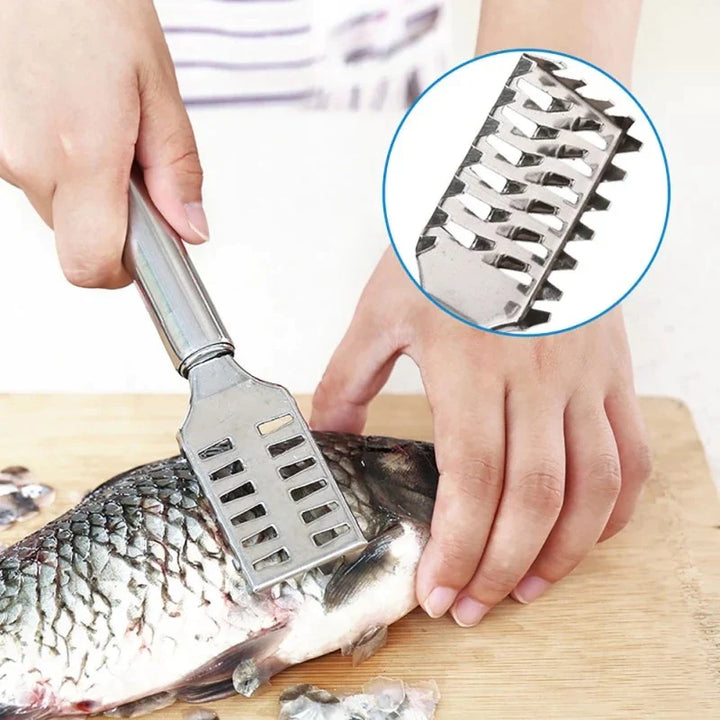 Fiskeskala Fjerner Rustfritt Stål Skanto
