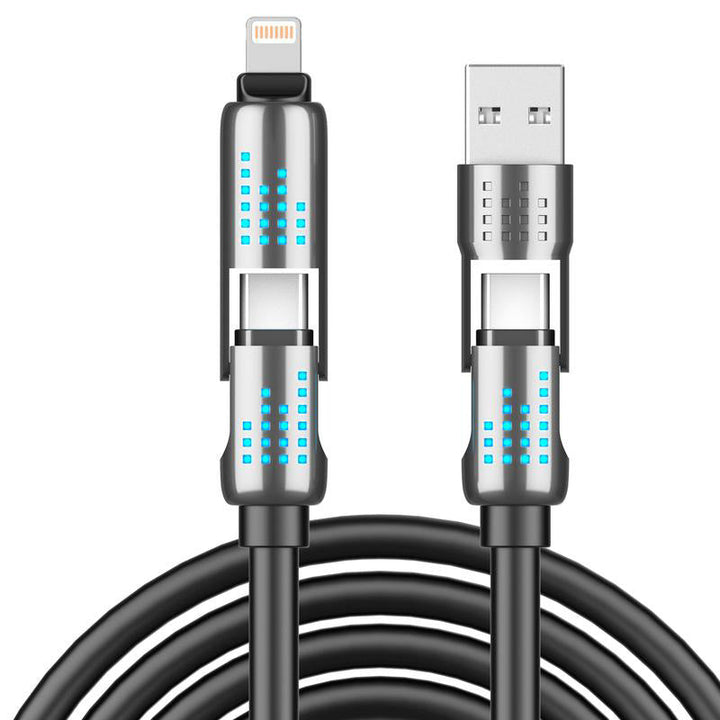 Skanto | 240W 4-i-1 USB-C Hurtiglading Kabel