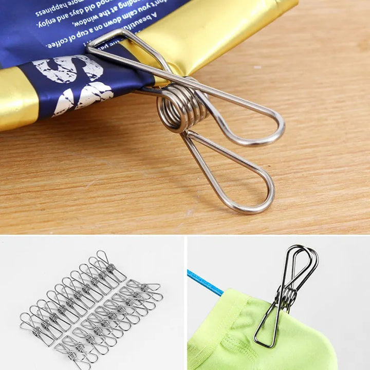 Skanto | Rustfritt Stål Metal Clips