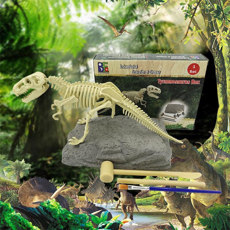 arkeologisk dinosaurleke | Skanto