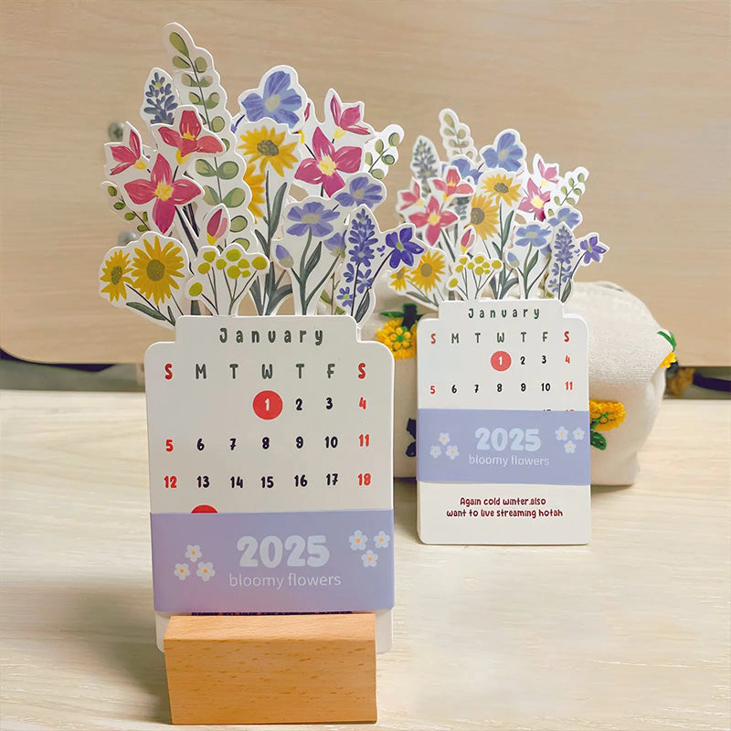 Skanto | 2025 Bloomy Flowers Bordkalender
