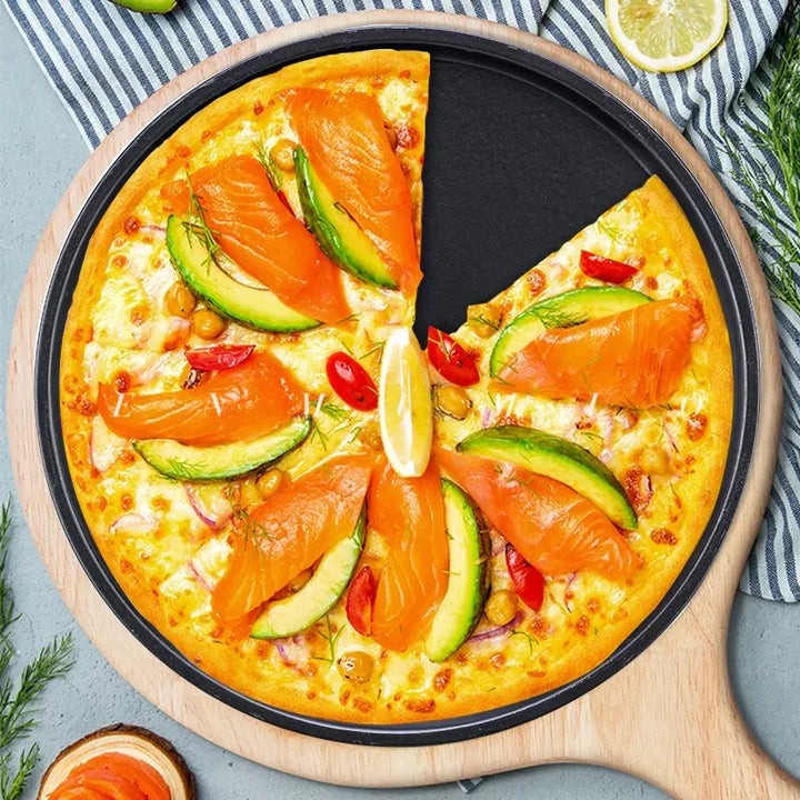 Sett av 3 Pizzapanner Non-Stick Skanto