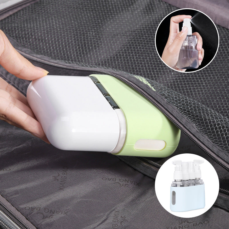 Shampoo Dispenser Bærbar Reisesett med Flaske | Skanto