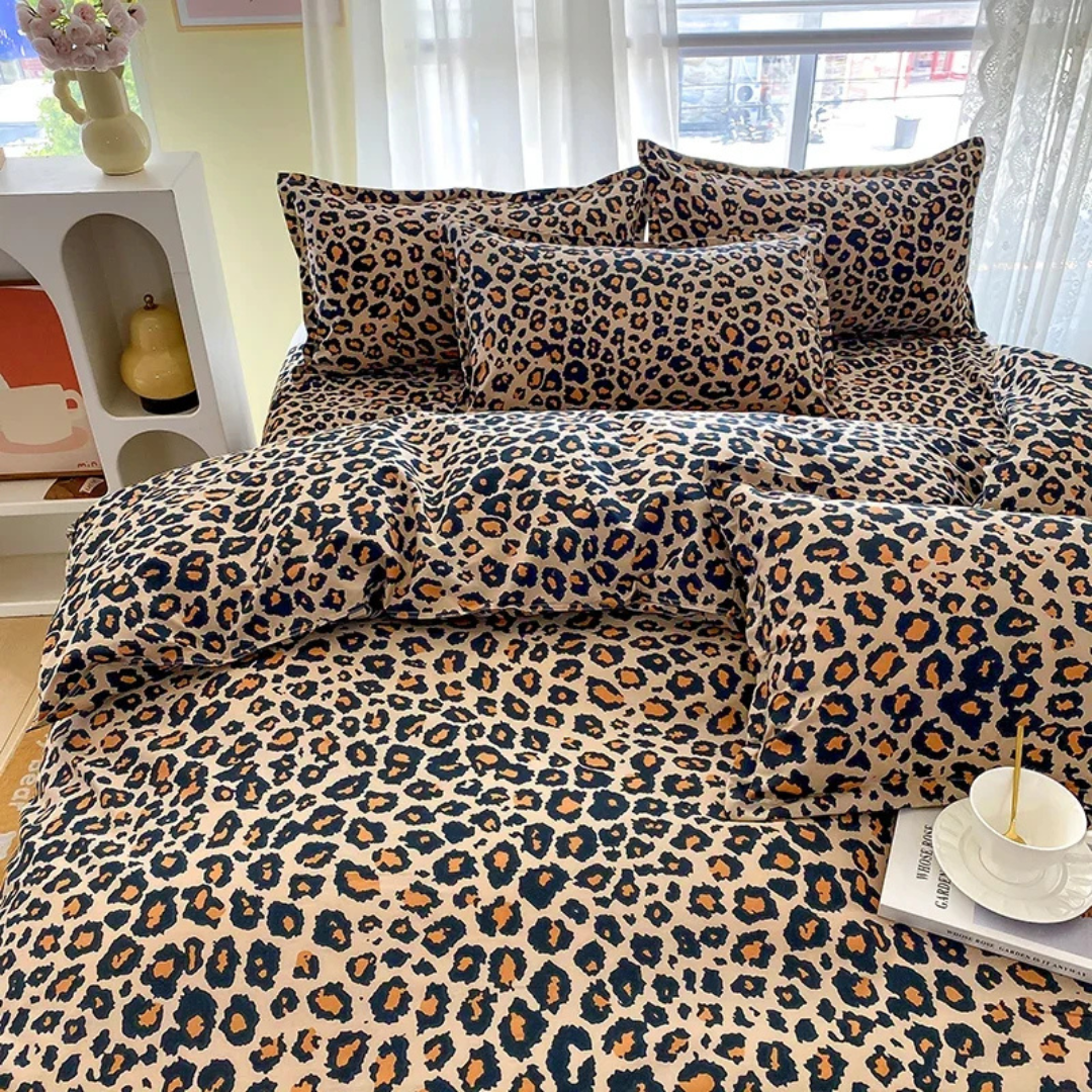 Skanto | Luksus Dundyne Betrakk med Leopardmønster