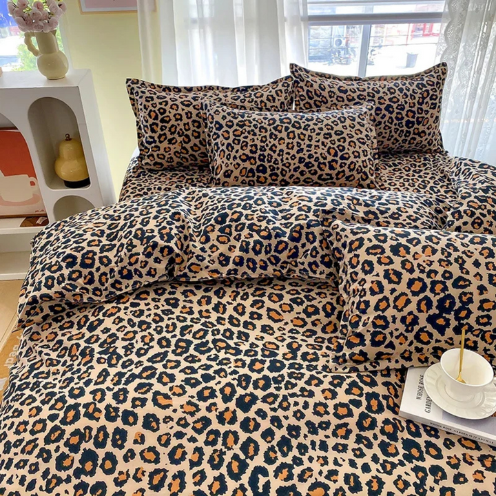 Skanto | Luksus Dundyne Betrakk med Leopardmønster