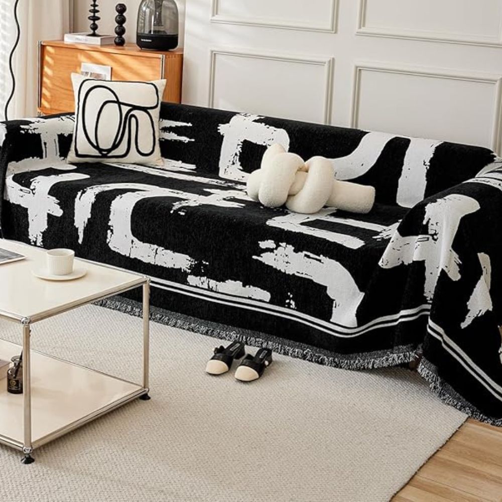 Skanto | Penselstrøk Kunst Sofa Dekor