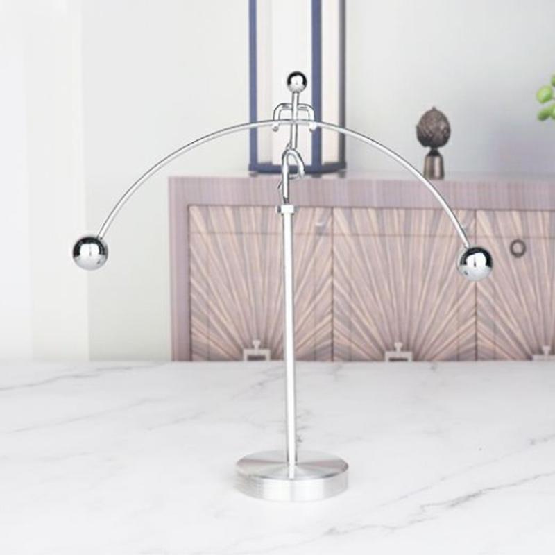 Jern Roterende Balanserende Mann Pendel Ornament for Meditasjon, Underholdning, Deor | Skanto