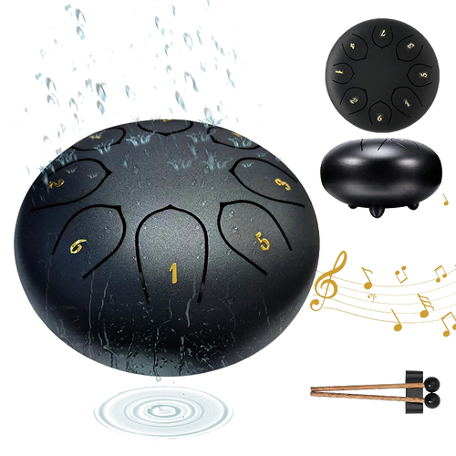 Regn tromme som hageinstrument