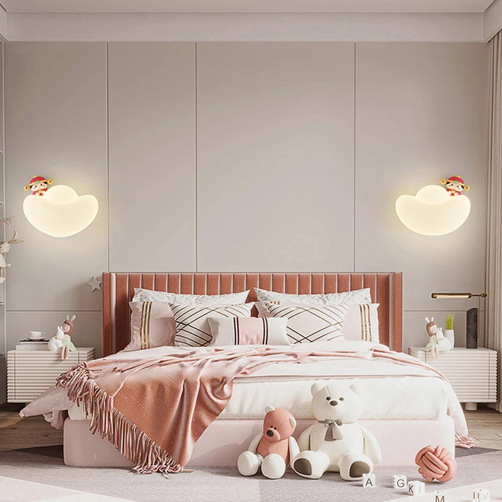 GildedDreams – Luksus Vegglampe for Barn Skanto