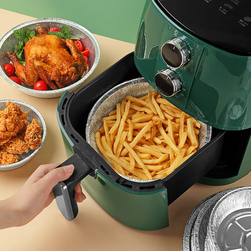 Skanto | Gjenbrukbare aluminiumsfolie air fryer-linere