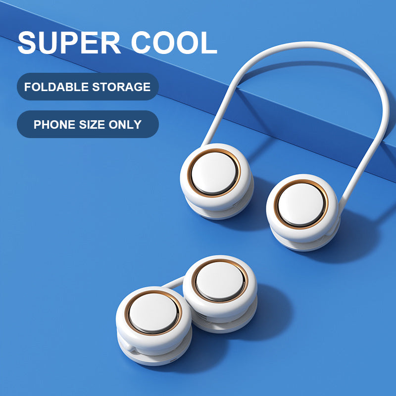 Faltbar USB Mini Bærbar Halsvifte | Skanto